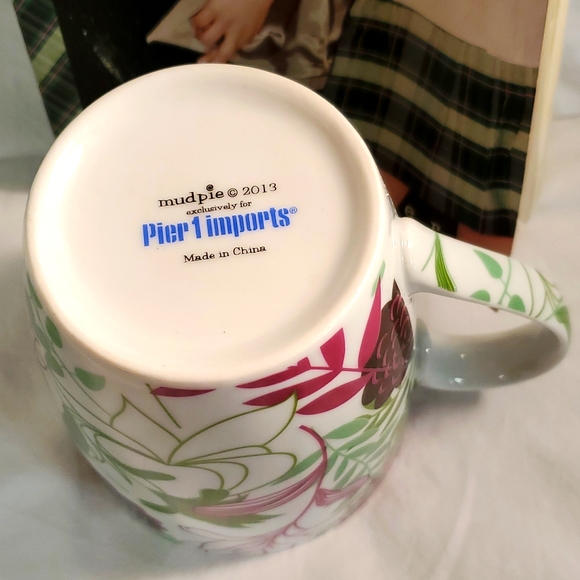 12 OZ. Replacement Floral  "TRUE FRIENDS" Mug Pier 1 by: Mud Pie 🥧 - Picture 4 of 5